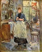 Berthe Morisot The Dining Room Sweden oil painting artist